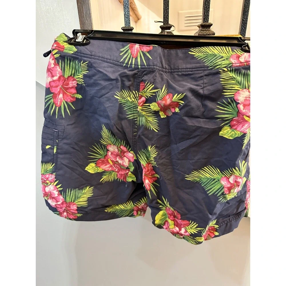 j crew hawaiian swim‎ trunks 29